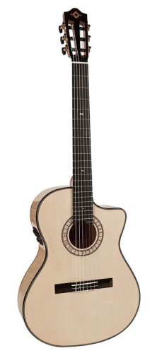 MP14 MA/STF Martinez Crossover Series classic guitar, solid spruce top, maple b&s, ebony fb, Martinez STF pickup, 14 fret