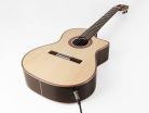 MP14 RW/STF Martinez Crossover Series classic guitar, solid spruce top, rosewood b&s, rosewood fb, Martinez STF pickup,  14 fret