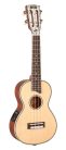 MP2E Mahalo Pearl Series solid top concert ukulele, with MEQ2 9v preamp, natural, with bag