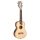 MP2E Mahalo Pearl Series solid top concert ukulele, with MEQ2 9v preamp, natural, with bag