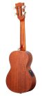 MP2EBK Mahalo Pearl Series solid top concert ukulele, with MEQ2 9v preamp, black, with bag