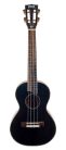 MP3BK Mahalo Pearl Series solid top tenor ukulele, black, with bag