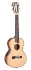 MP3E Mahalo Pearl Series solid top tenor ukulele, with MEQ2 9v preamp, natural, with bag