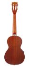 MP3EBK Mahalo Pearl Series solid top tenor ukulele, with MEQ2 9v preamp, black, with bag