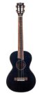 MP4BK Mahalo Pearl Series solid top baritone ukulele, black, with bag