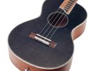 MP4BK Mahalo Pearl Series solid top baritone ukulele, black, with bag