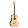 MP4E Mahalo Pearl Series solid top baritone ukulele, with MEQ2 9v preamp, natural, with bag