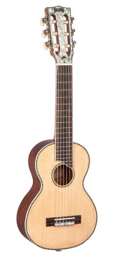 MP5 Mahalo Pearl Series solid top guitarlele, natural, with bag