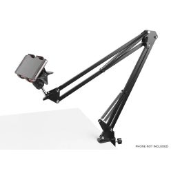   MPC2BK Platinum  mobile phone clip arm, fully flexible, with table mount clamp