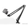 MPC2BK Platinum  mobile phone clip arm, fully flexible, with table mount clamp