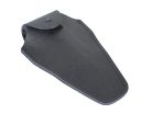 MPP-TUBA Boston  tuba/bass tuba mouthpiece pouch, black leather with velcro