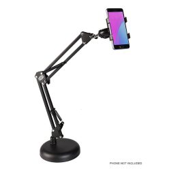 MPS1 Platinum  universal mobile phone stand with round base