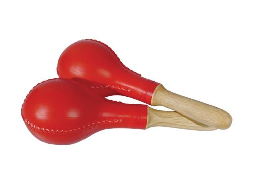 MR-11 Hayman  maracas, plastic, large model, pair, red