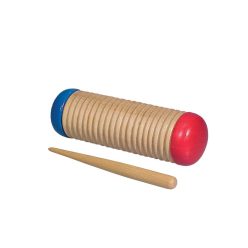   MR-70 Hayman  guiro shaker, wood, oval model, small, with pua