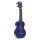 MR1BU Mahalo Rainbow Series soprano ukulele, blue, with bag