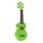 MR1GN Mahalo Rainbow Series soprano ukulele, green, with bag