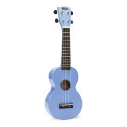   MR1LBU Mahalo Rainbow Series soprano ukulele, light blue, with bag