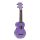 MR1PP Mahalo Rainbow Series soprano ukulele, purple, with bag