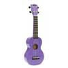 MR1PP Mahalo Rainbow Series soprano ukulele, purple, with bag