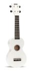 MR1WT Mahalo Rainbow Series soprano ukulele, white, with bag