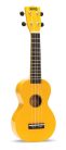 MR1YW Mahalo Rainbow Series soprano ukulele, yellow, with bag