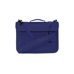   MRB-1-DB Boston  sheet music bag, with recorder pocket, dark blue