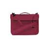 MRB-1-DR Boston  sheet music bag, with recorder pocket, dark red