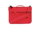 MRB-1-RD Boston  sheet music bag, with recorder pocket, red