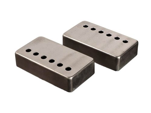 MRC-LP59PC Boston Master Relic Series LP humbucker pickup cover 2/set, nickel relic