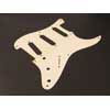 MRC-ST75W1 Boston Master Relic Series pickguard Stallion SSS, 1 ply vintage white relic