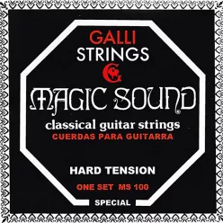   MS-100 Galli Magic Sound string set classic, hard tension, 029-032-040-030-038-045
