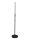 MS-1100-BK Boston  microphone stand with round base, black, max height 160cm