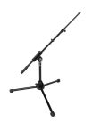 MS-1315-BK Boston Stage Pro Series microphone stand, with boom, black, maximum height 25cm