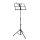 MS-40-BK Boston  music stand, foldable, including bag, black