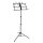 MS-50-BK Boston  music stand, extra tall, foldable, black, 50x23 cm desk, tube diameter: 1,9 cm, including bag