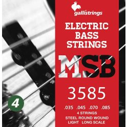   MSB-3585 Galli Magic Sound Bass string set electric bass, steel light, 035-045-070-085