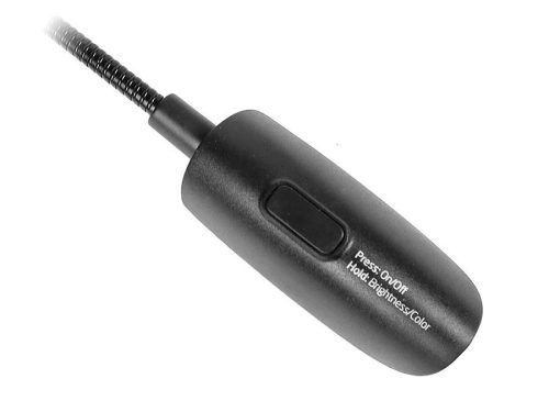 MSL-612 Boston  music stand light fixture with 2x 6 LEDs, with adjustable brightness, 3xAAA 1.5v included