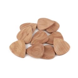   MSRW-CN/10 Boston Madagascar Series handcarved pick 10-pack with Ergogrip, standard RH, clear nanto