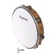 Hayman MT6-102-NE – Дайре 10", пластмасова глава, 7x2 чинели, дървесен финиш, с обтегачи