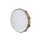 MT6-122-NE Hayman  tambourine, plastic drum head, 12", 10 x 2 zils, wood grain plastic, tunable