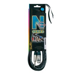   MXJ-510-10 Boston N-Series microphone cable, xlr fem, stereo jack, Neutrik connectors, 10 meter