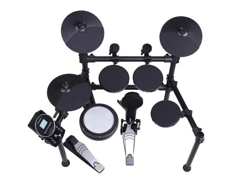 MZ520 Medeli  digital drum kit dual zone snare with mesh head 8S-7,5-7,5-7,5-6K, 10HH-10C-10R