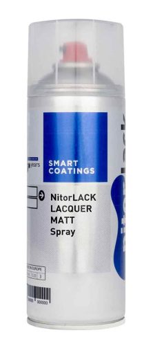 N220076160 NitorLACK nitrocellulose paint matte clear - 400ml aerosol