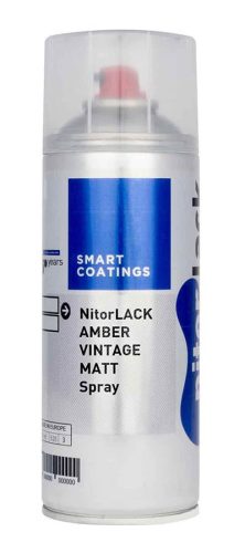 N250005160 NitorLACK nitrocellulose paint amber vintage matte - 400ml aerosol