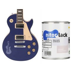   N260759108 NitorLACK nitrocellulose paint satin blue - 500ml can