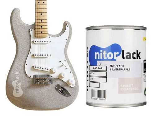 N260767108 NitorLACK nitrocellulose paint silversparkle - 500ml can