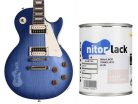 N260768108 NitorLACK nitrocellulose paint translucent blue - 500ml can