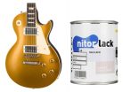 N260801108 NitorLACK nitrocellulose paint aged gold top - 500ml can