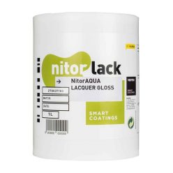   N270039104 NitorLACK NitorAQUA waterbased clear gloss lacquer - 1000ml can