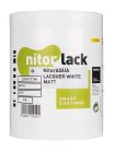 N270711104 NitorLACK NitorAQUA waterbased matte white lacquer - 1000ml can